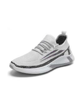 Men Breathable Light Weight Lace Up Sports Running Casual Walking Shoes